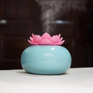 Discover the Serenity of the Lotus Aroma Humidifier
